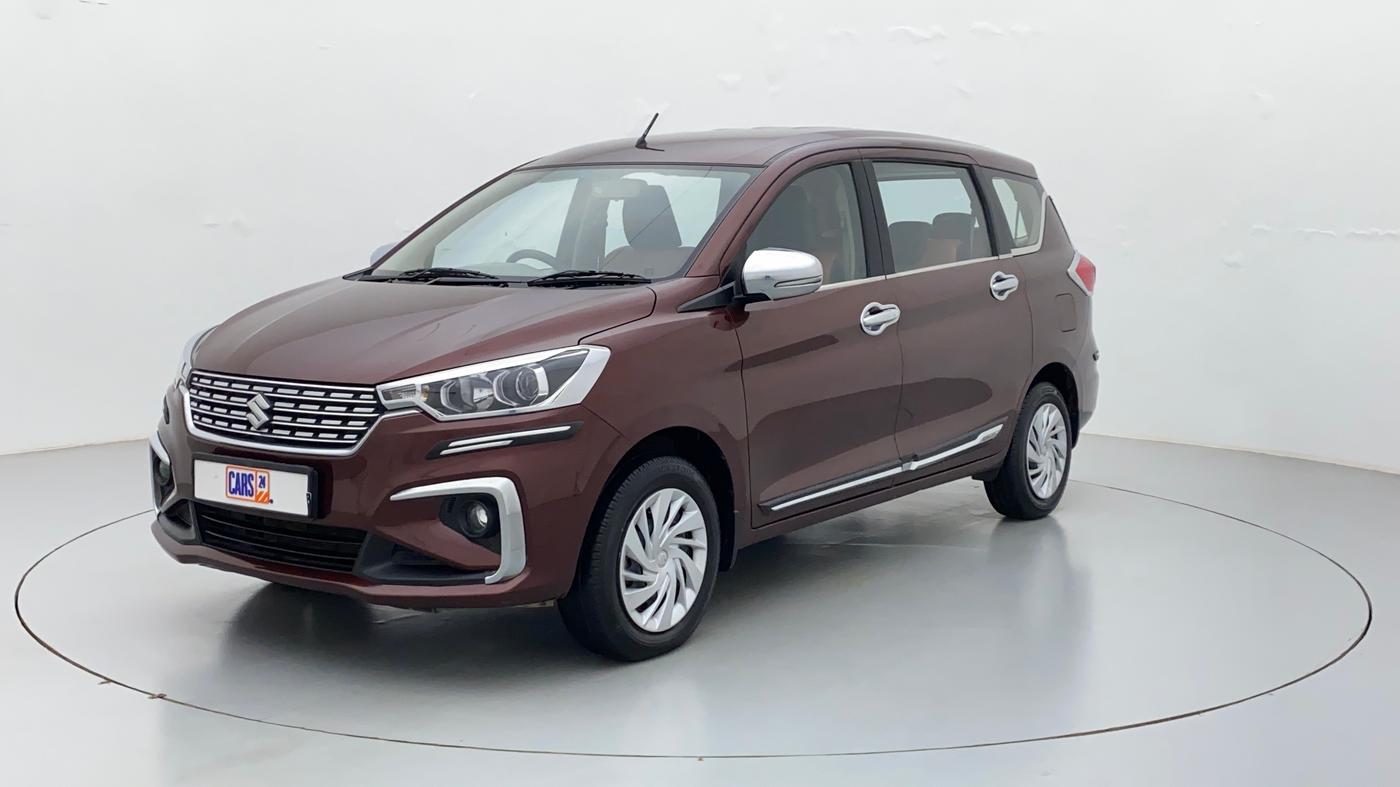 2021 Maruti Ertiga VXI CNG, CNG, Manual, 17,457 km, Left Front Diagonal