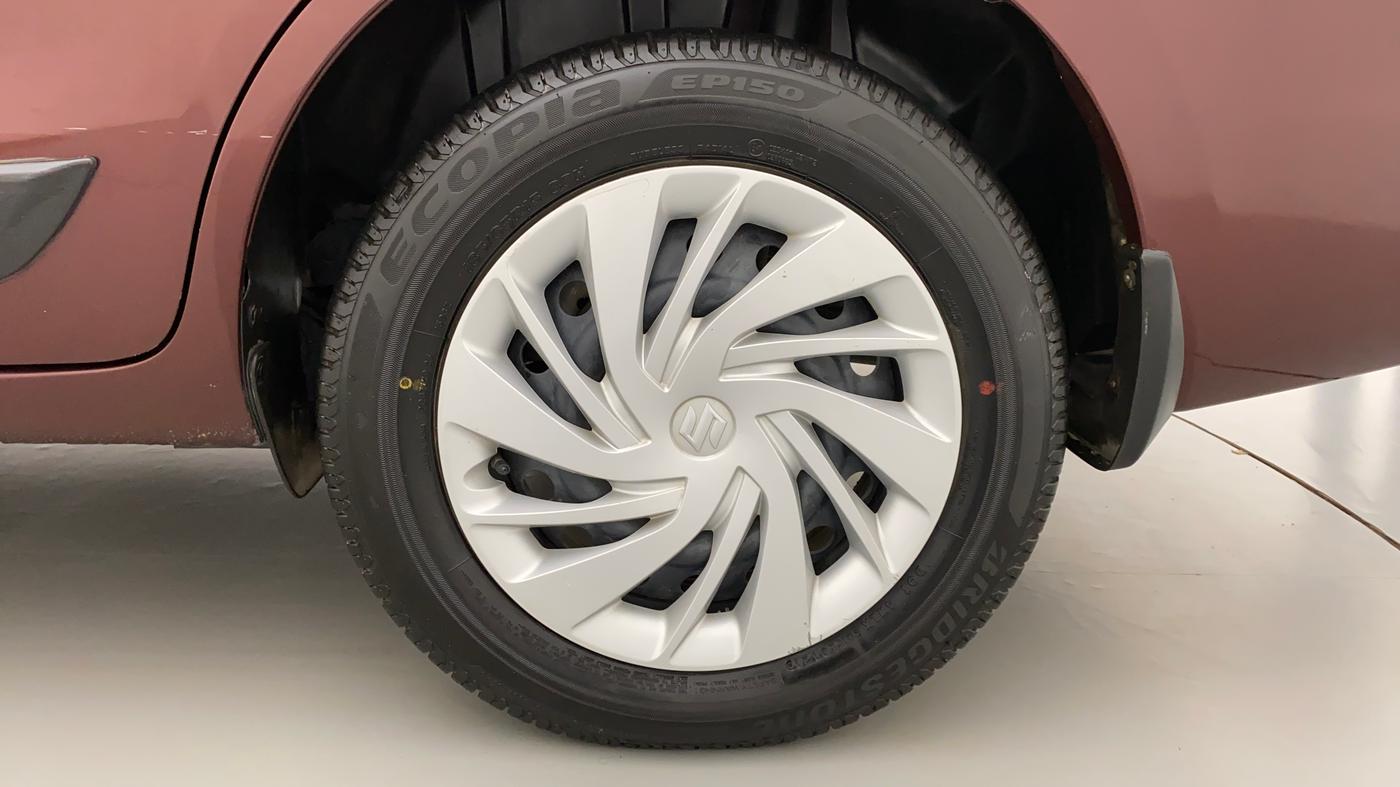2021 Maruti Ertiga VXI CNG, CNG, Manual, 17,457 km, Left Rear Wheel