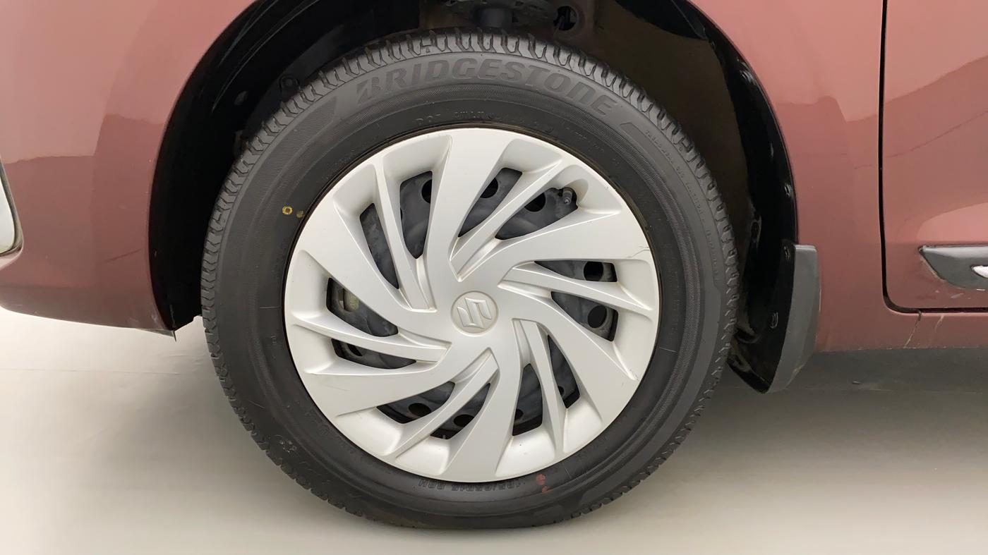 2021 Maruti Ertiga VXI CNG, CNG, Manual, 17,457 km, Left Front Wheel