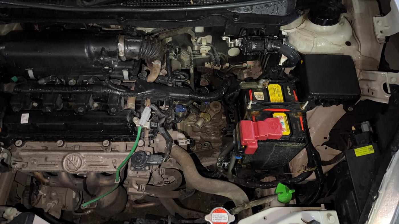 2023 Maruti Swift VXI, Petrol, Manual, 59,011 km, Engine View - Left