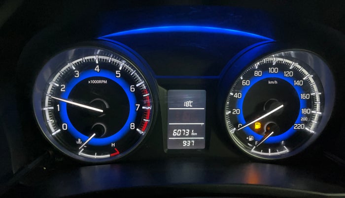 2017 Maruti Baleno DELTA PETROL 1.2, Petrol, Manual, 60,786 km, Odometer Image