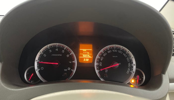 2015 Maruti Ertiga VXI, Petrol, Manual, 76,659 km, Odometer Image