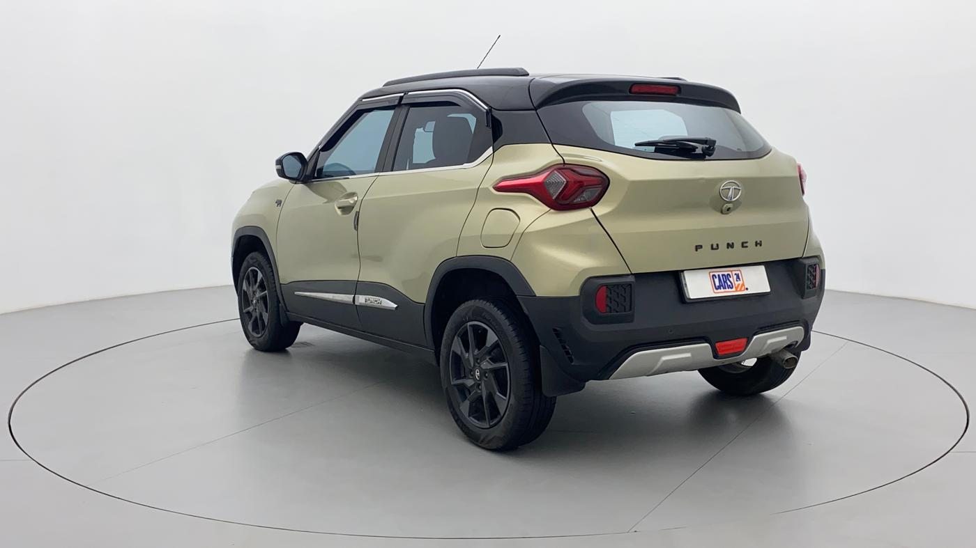 2022 Tata PUNCH CREATIVE 1.2 MT KAZIRANGA EDITION , Petrol, Manual, 31,513 km, Left Back Diagonal