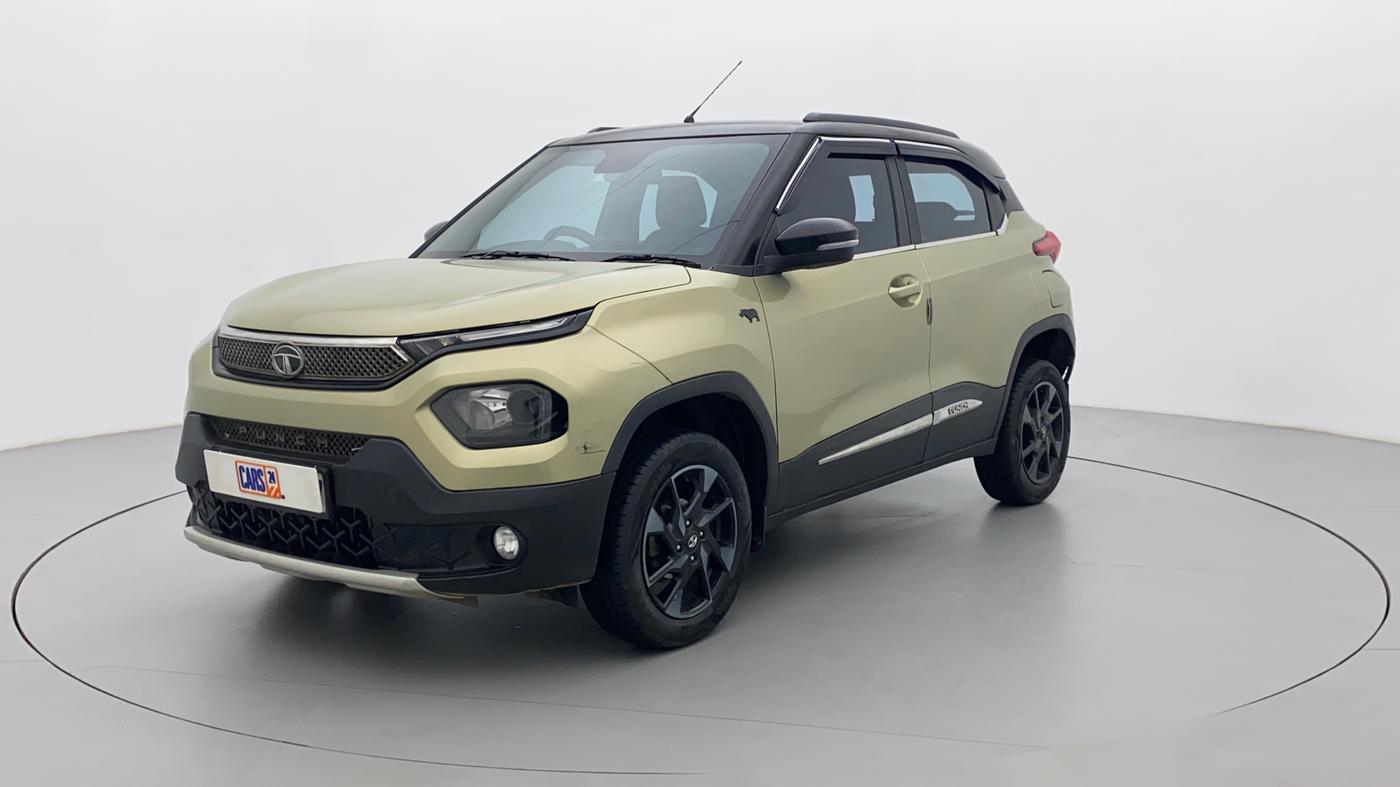 2022 Tata PUNCH CREATIVE 1.2 MT KAZIRANGA EDITION , Petrol, Manual, 31,513 km, Left Front Diagonal