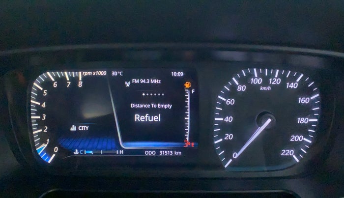 2022 Tata PUNCH CREATIVE 1.2 MT KAZIRANGA EDITION , Petrol, Manual, 31,513 km, Odometer Image