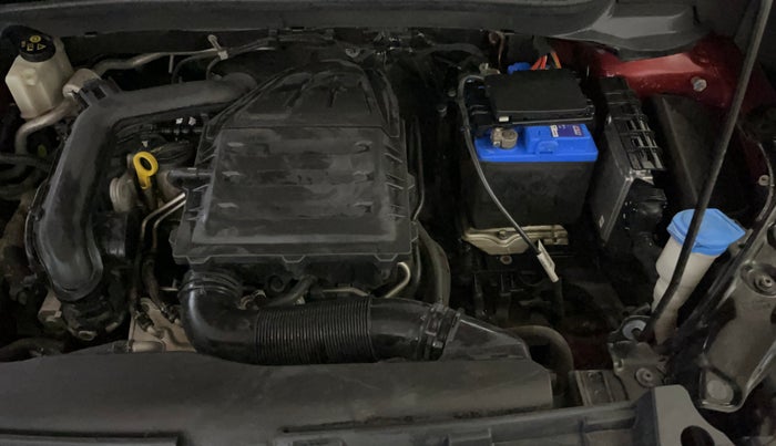 2022 Volkswagen TAIGUN HIGHLINE 1.0 TSI AT, Petrol, Automatic, 17,892 km, Engine View - Left