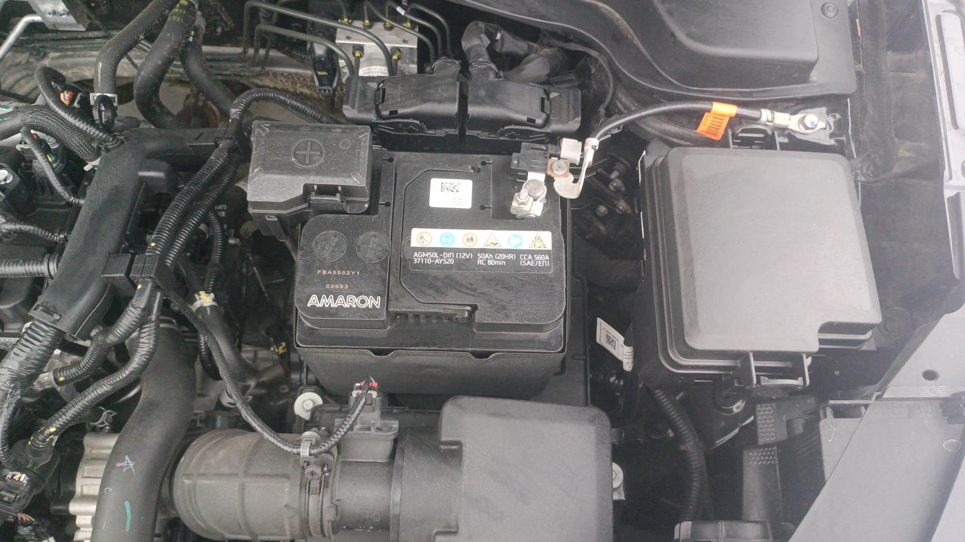 2025 KIA SONET HTK (O) 1.2 Petrol MT, Petrol, Manual, 3,106 km, Engine View - Left