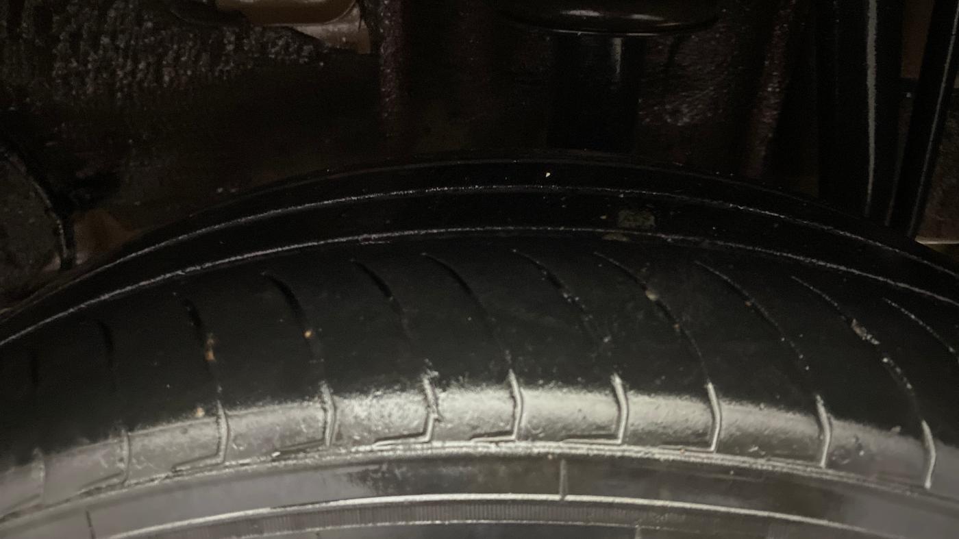 2025 Tata Tiago XZA, Petrol, Automatic, 13,183 km, Left Rear Tyre Tread