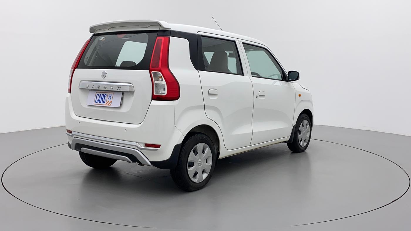 2022 Maruti New Wagon-R VXI (O) 1.0 AMT , Petrol, Automatic, 14,338 km, Right Back Diagonal