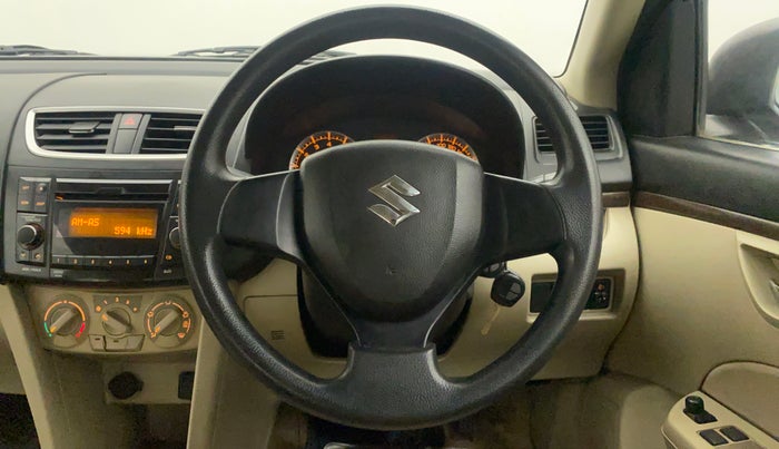 2015 Maruti Swift Dzire VXI, Petrol, Manual, 84,708 km, Steering Wheel Close Up