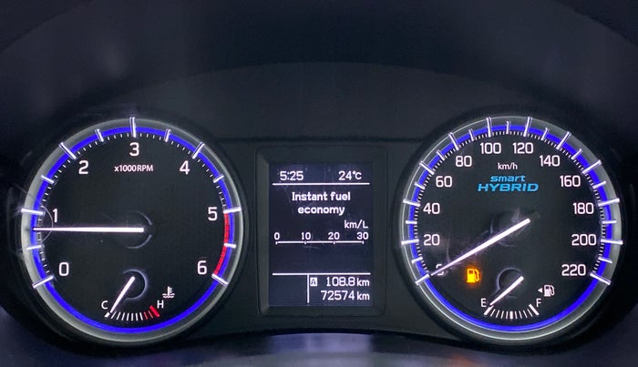 2018 Maruti S Cross ALPHA SHVS, Diesel, Manual, 73,129 km, Odometer Image