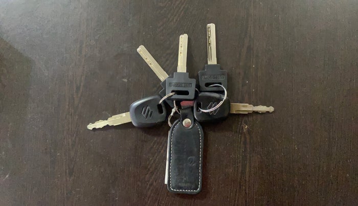 2019 Maruti New Wagon-R LXI CNG 1.0, CNG, Manual, 78,357 km, Key Close Up