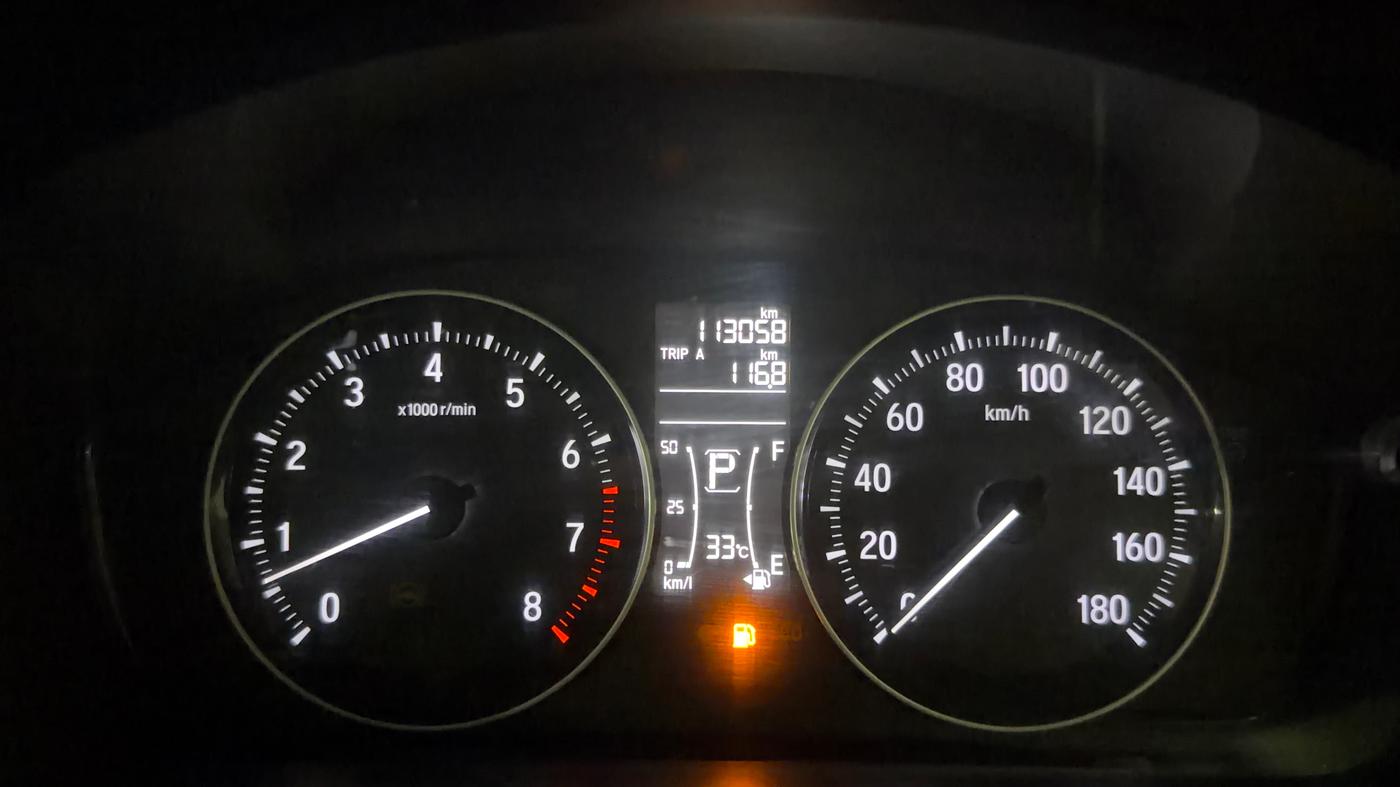 2018 Honda Amaze 1.2L I-VTEC V CVT, CNG, Automatic, 1,13,381 km, Odometer Image