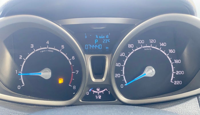 2016 Ford Ecosport TITANIUM 1.5L PETROL AT, Petrol, Automatic, 74,404 km, Odometer Image