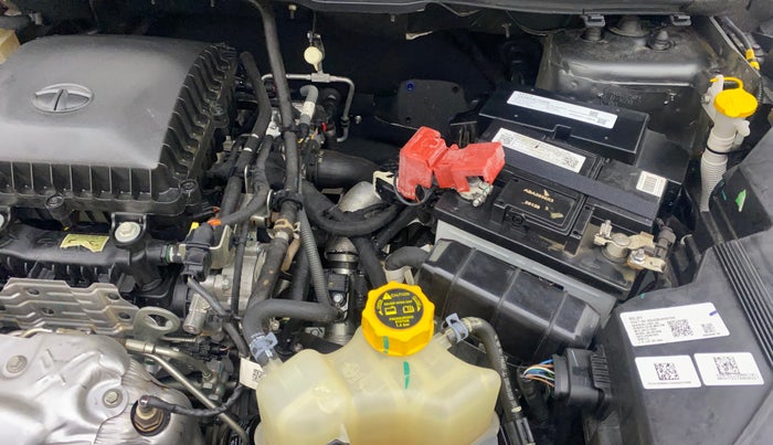 2023 Tata NEXON XZA PLUS SUNROOF PETROL, Petrol, Automatic, 6,087 km, Engine View - Left