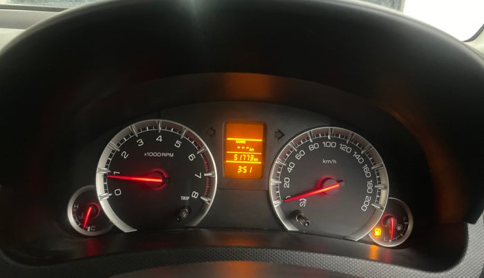 2016 Maruti Swift VXI, Petrol, Manual, 51,772 km, Odometer Image