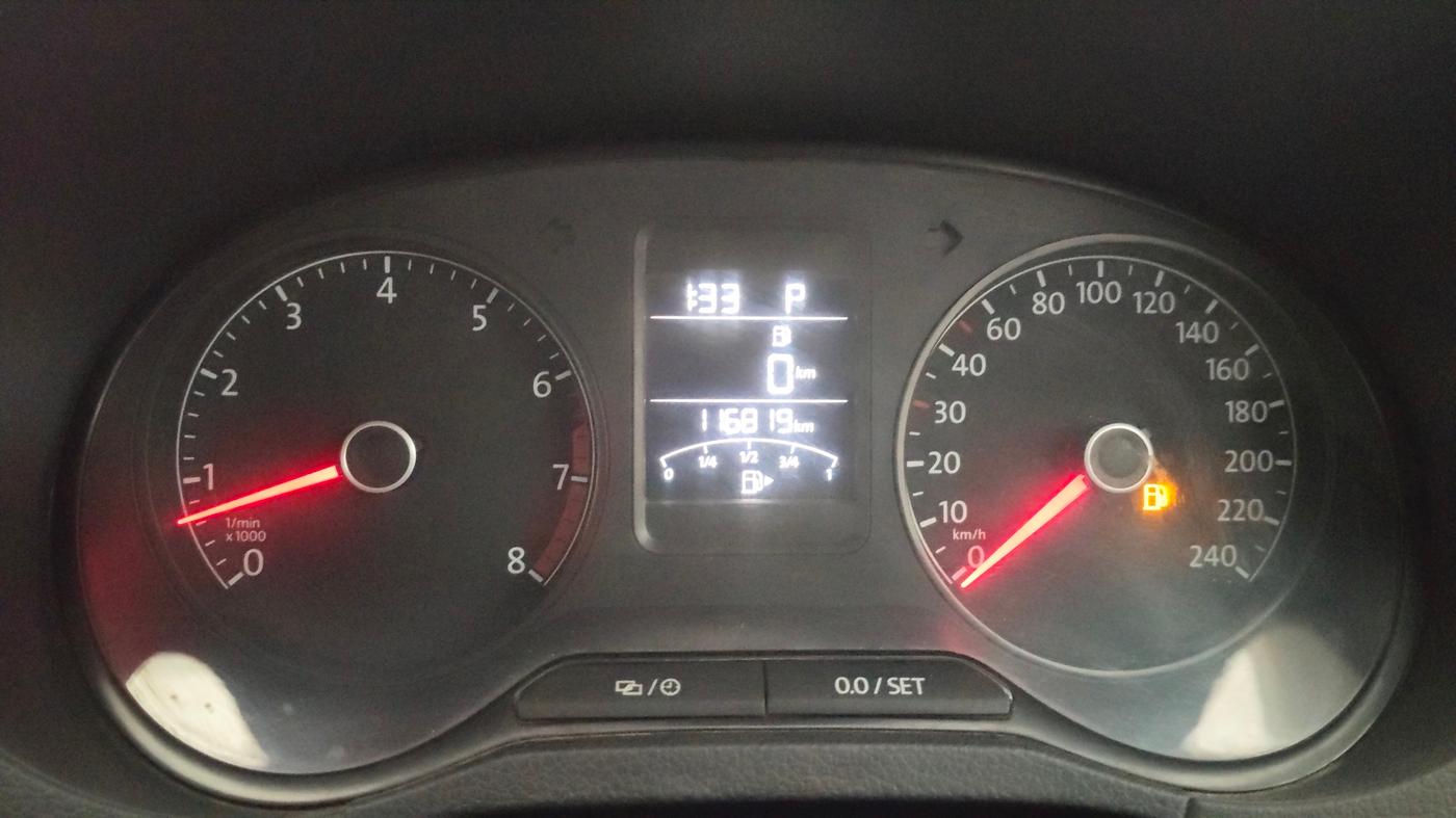 2019 Volkswagen Vento 1.2 TSI HIGHLINE PLUS AT, Petrol, Automatic, 1,16,810 km, Odometer Image