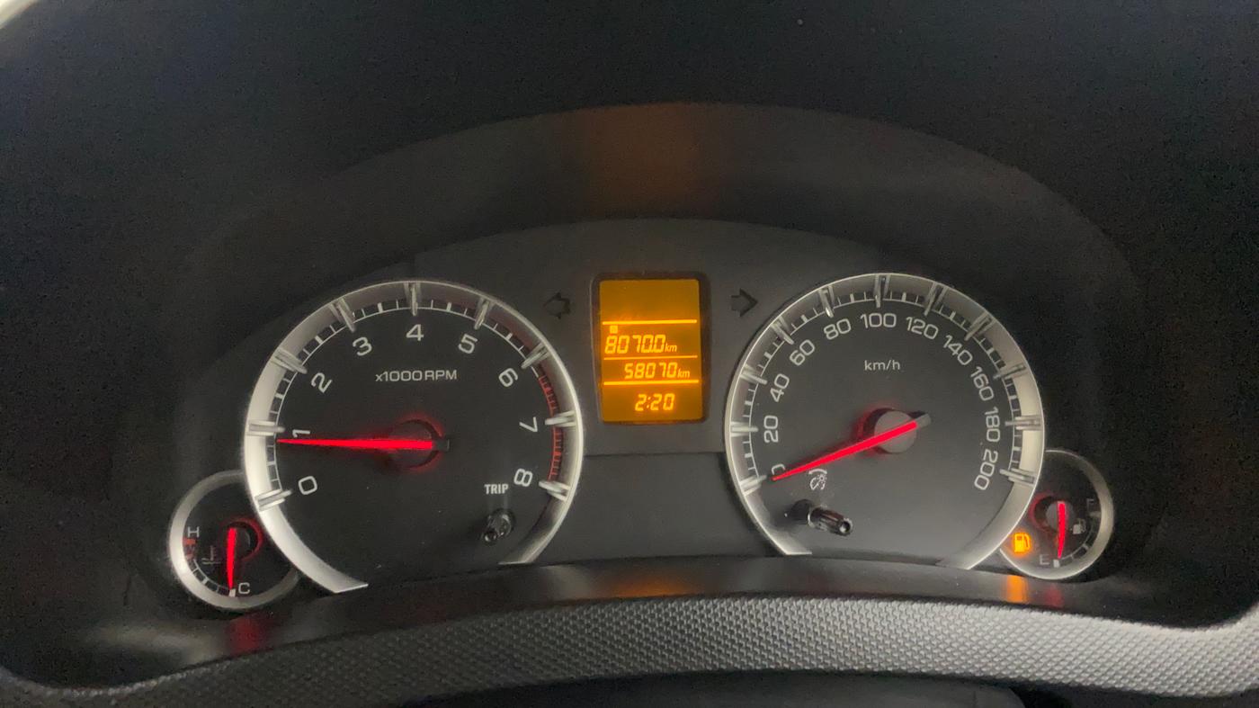 2015 Maruti Swift VXI, Petrol, Manual, 58,070 km, Odometer Image