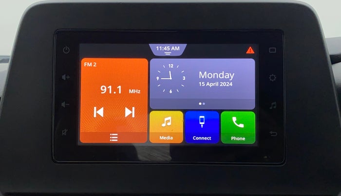 2022 Toyota Glanza S, Petrol, Manual, 27,959 km, Infotainment System