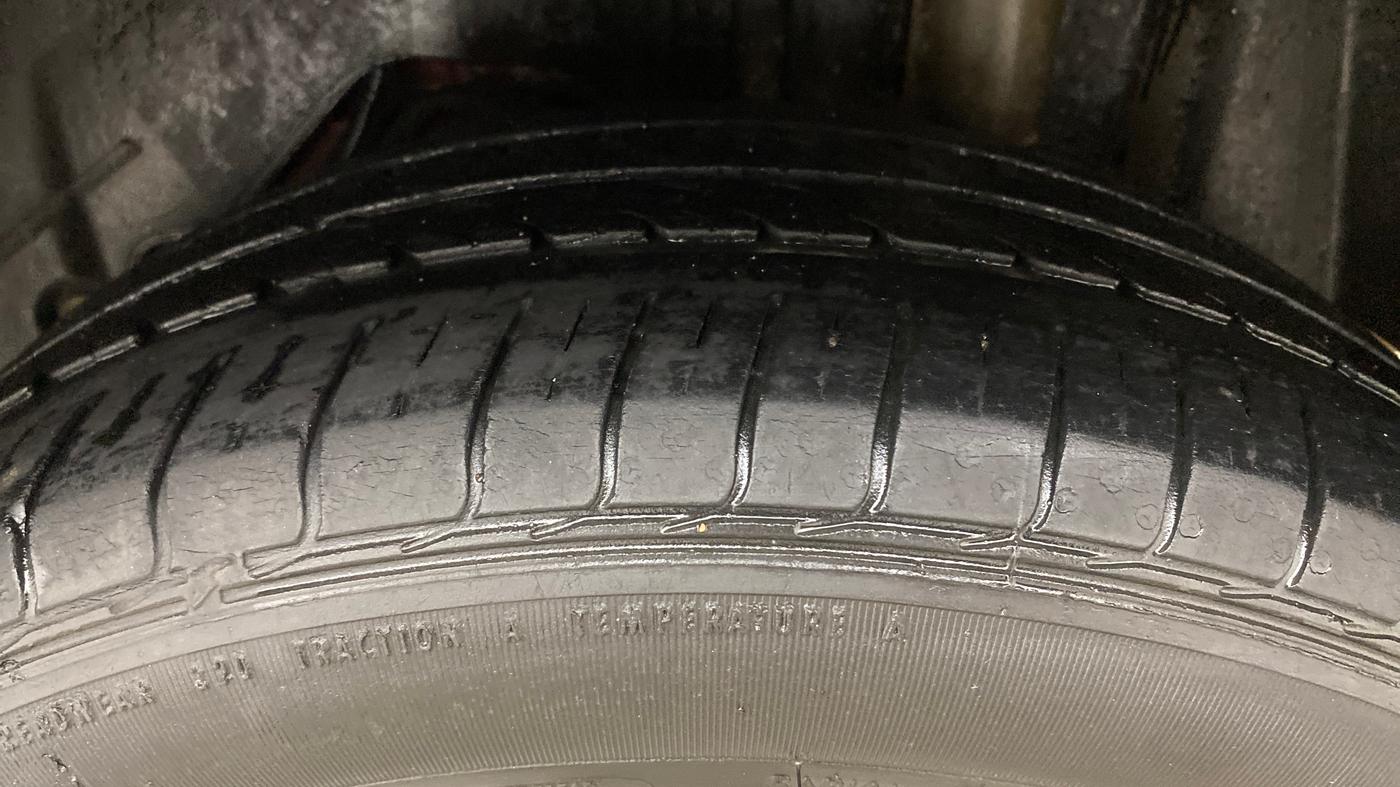 2021 Ford FREESTYLE TITANIUM 1.2 PETROL, Petrol, Manual, 50,456 km, Left Rear Tyre Tread