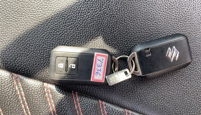 2018 Maruti Swift ZXI AMT, Petrol, Automatic, 5,251 km, Key Close Up