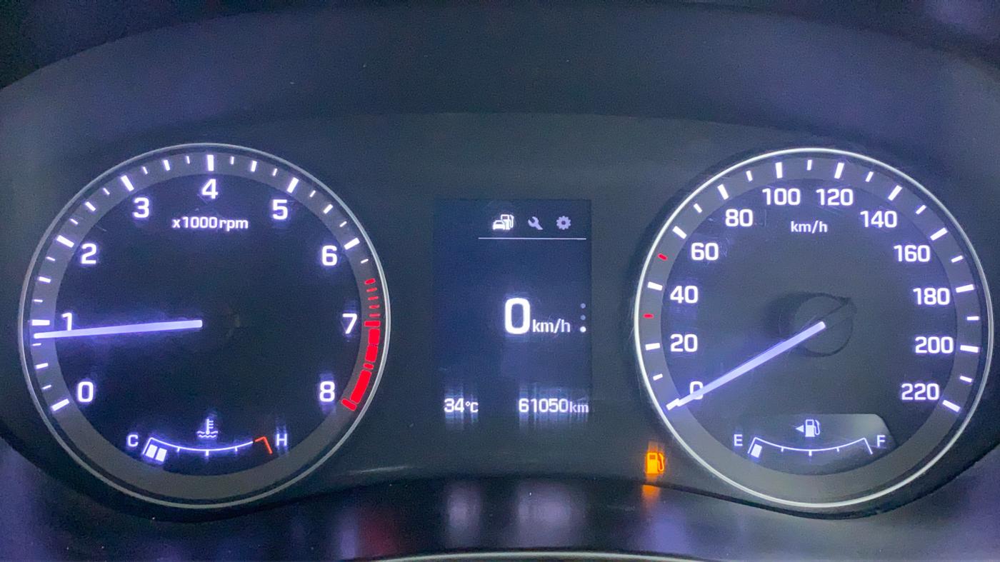 2016 Hyundai Elite i20 ASTA 1.2, Petrol, Manual, 61,362 km, Odometer Image