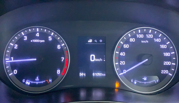 2016 Hyundai Elite i20 ASTA 1.2, Petrol, Manual, 61,362 km, Odometer Image
