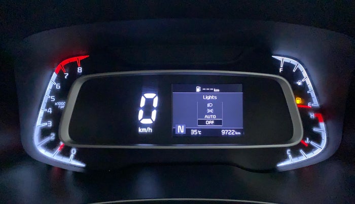 2023 KIA SONET HTK PLUS 1.0 IMT, Petrol, Manual, 9,922 km, Odometer Image