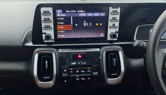 2023 KIA SONET HTK PLUS 1.0 IMT, Petrol, Manual, 9,922 km, Air Conditioner