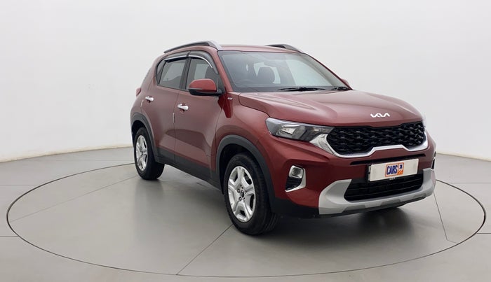 2023 KIA SONET HTK PLUS 1.0 IMT, Petrol, Manual, 9,922 km, Right Front Diagonal