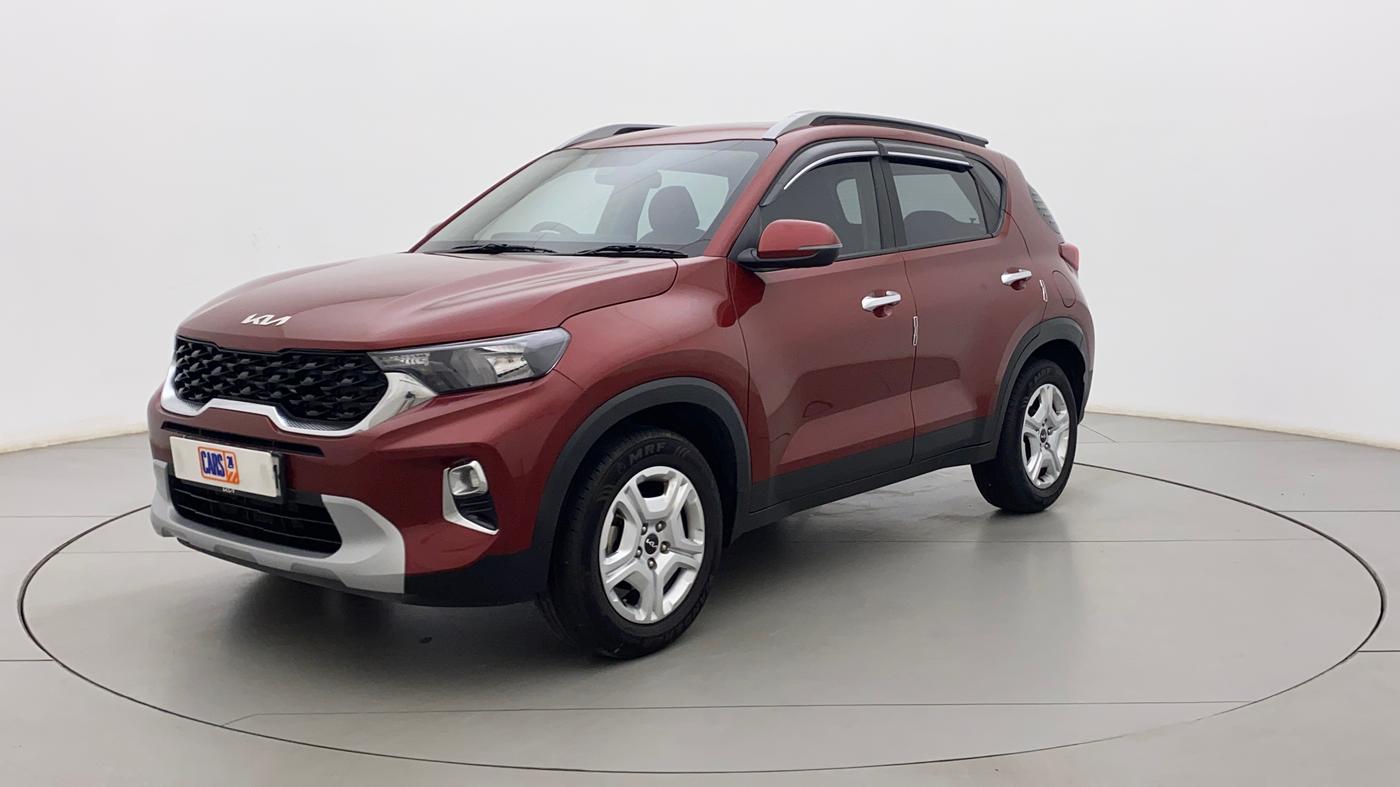 2023 KIA SONET HTK PLUS 1.0 IMT, Petrol, Manual, 9,922 km, Left Front Diagonal