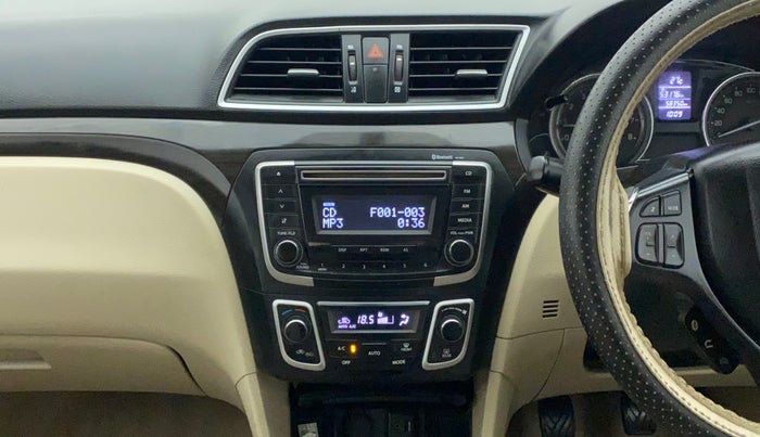 2017 Maruti Ciaz DELTA 1.4 MT PETROL, Petrol, Manual, 58,349 km, Air Conditioner