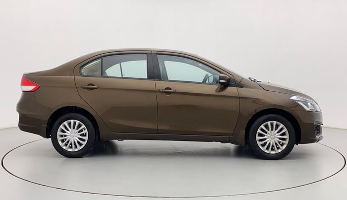 2017 Maruti Ciaz DELTA 1.4 MT PETROL, Petrol, Manual, 58,349 km, Right Side View