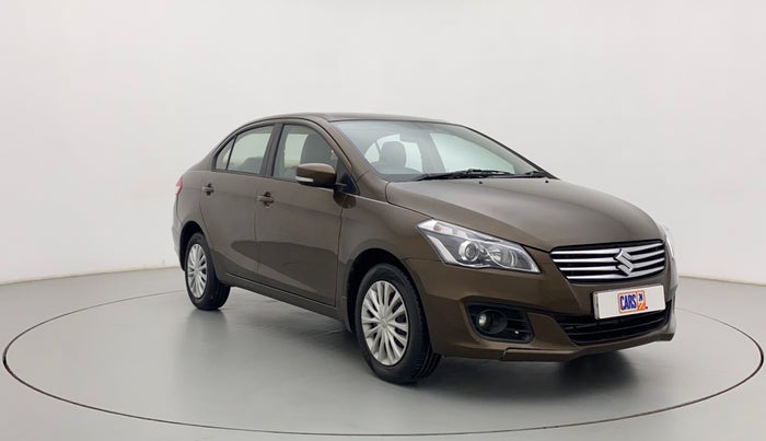 2017 Maruti Ciaz DELTA 1.4 MT PETROL, Petrol, Manual, 58,349 km, Right Front Diagonal