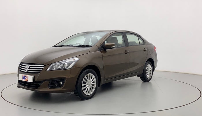 2017 Maruti Ciaz DELTA 1.4 MT PETROL, Petrol, Manual, 58,349 km, Left Front Diagonal