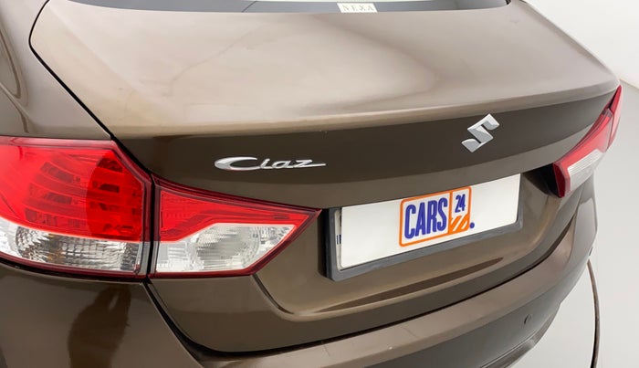2017 Maruti Ciaz DELTA 1.4 MT PETROL, Petrol, Manual, 58,349 km, Dicky (Boot door) - Paint has minor damage