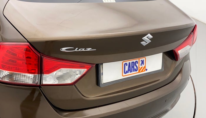 2017 Maruti Ciaz DELTA 1.4 MT PETROL, Petrol, Manual, 58,349 km, Dicky (Boot door) - Minor scratches