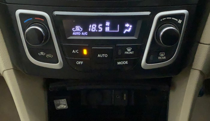 2017 Maruti Ciaz DELTA 1.4 MT PETROL, Petrol, Manual, 58,349 km, Automatic Climate Control