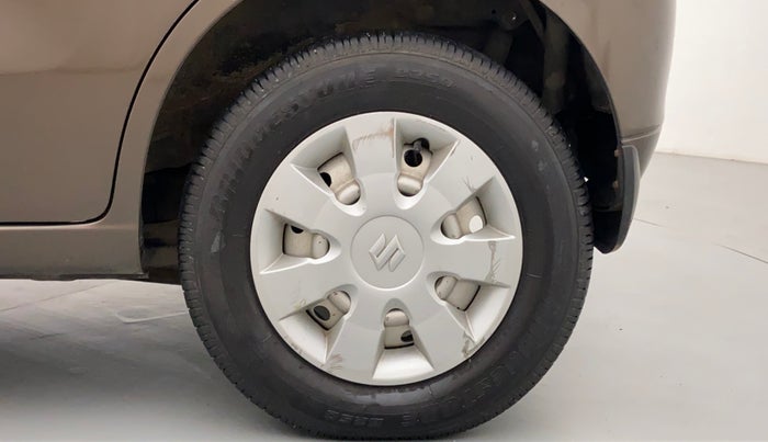 2012 Maruti Wagon R 1.0 LXI CNG, CNG, Manual, 93,692 km, Left Rear Wheel