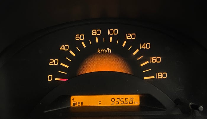 2012 Maruti Wagon R 1.0 LXI CNG, CNG, Manual, 93,692 km, Odometer Image