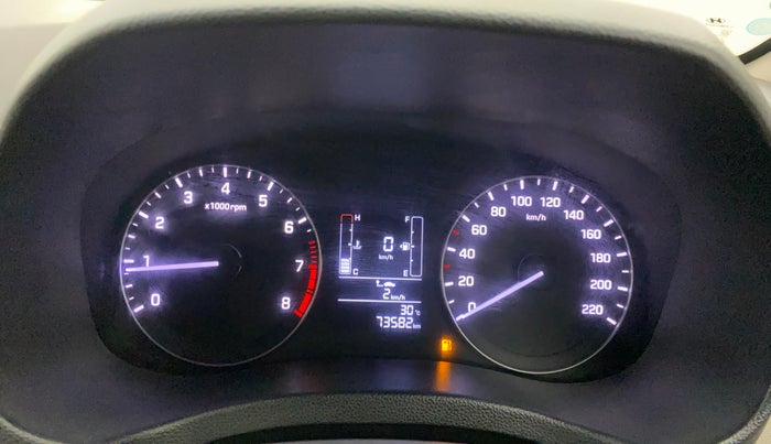 2016 Hyundai Creta SX PLUS 1.6 PETROL, Petrol, Manual, 73,582 km, Odometer Image