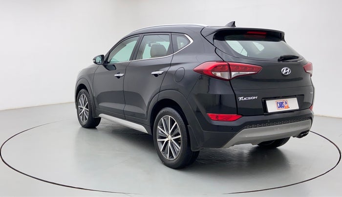 2017 Hyundai Tucson 2WD AT GLS DIESEL, Diesel, Automatic, 64,801 km, Left Back Diagonal