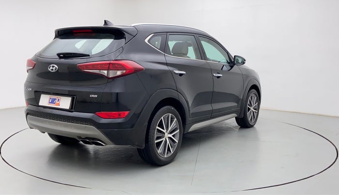 2017 Hyundai Tucson 2WD AT GLS DIESEL, Diesel, Automatic, 64,801 km, Right Back Diagonal
