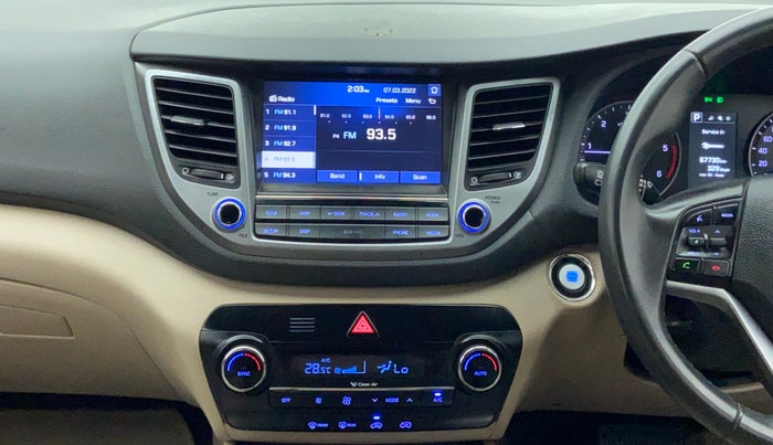 2017 Hyundai Tucson 2WD AT GLS DIESEL, Diesel, Automatic, 64,801 km, Air Conditioner