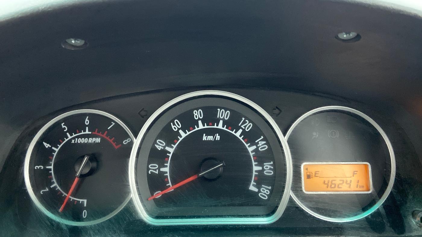 2012 Maruti Alto K10 VXI, Petrol, Manual, 46,241 km, Odometer Image