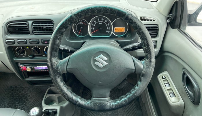 2012 Maruti Alto K10 VXI, Petrol, Manual, 46,241 km, Steering Wheel Close Up