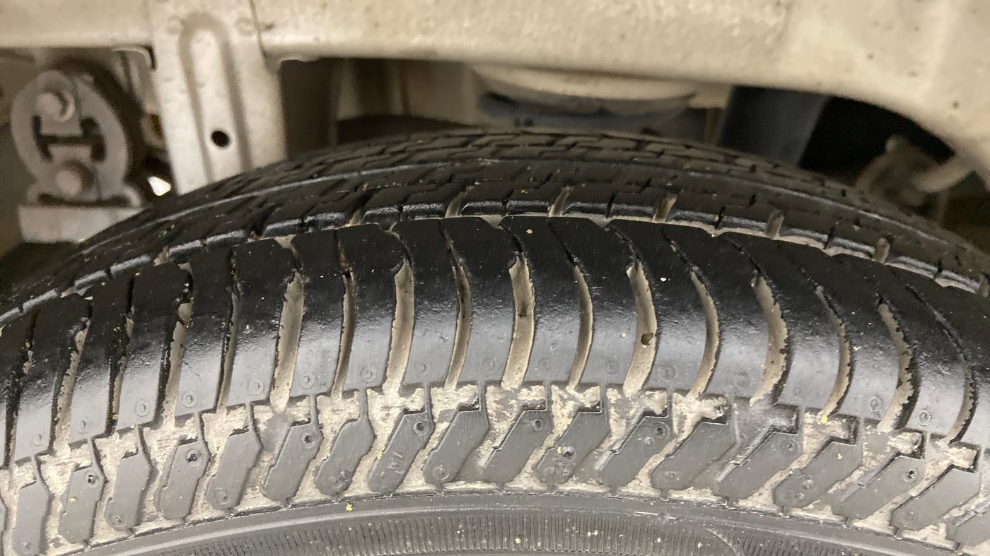2012 Maruti Alto K10 VXI, Petrol, Manual, 46,241 km, Right Rear Tyre Tread