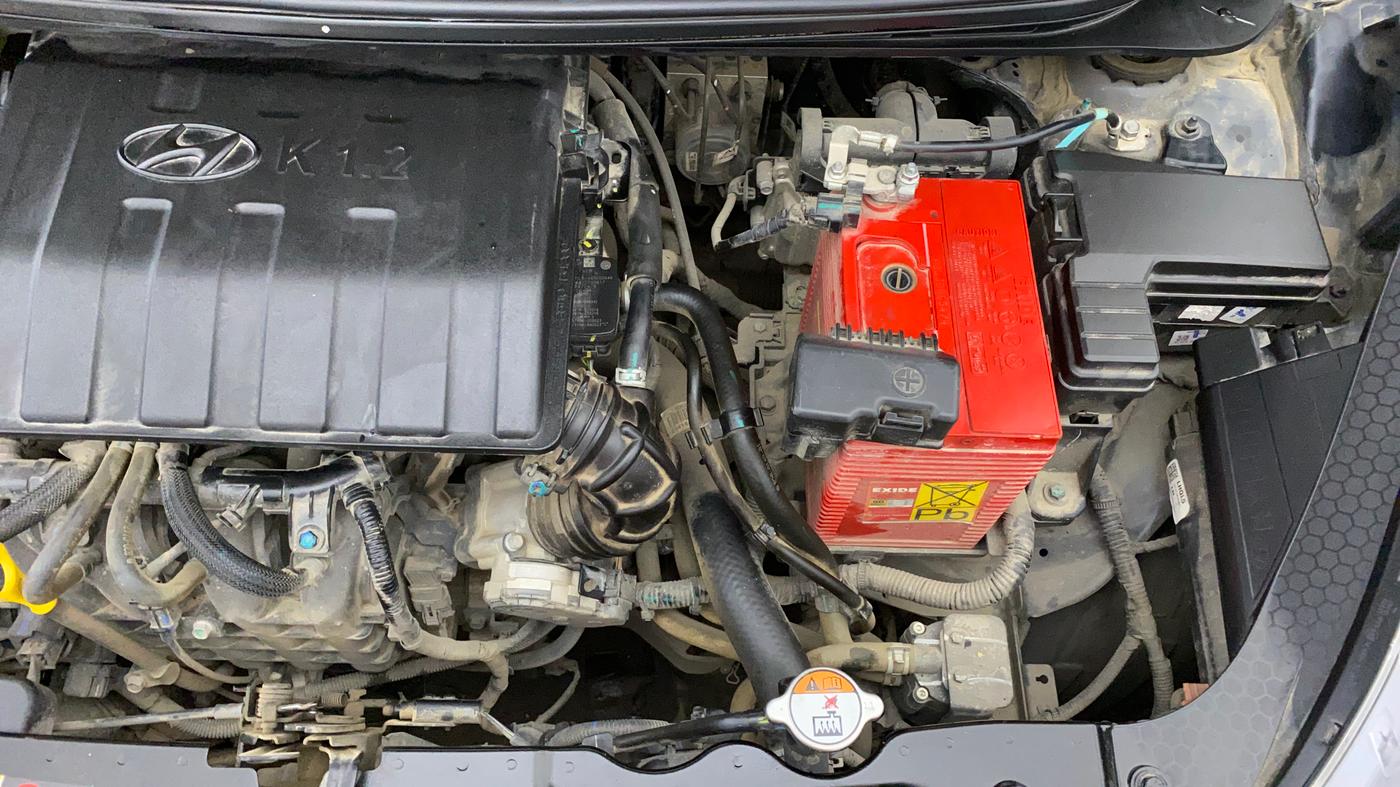2024 Hyundai AURA SX 1.2 CNG, CNG, Manual, 7,796 km, Engine View - Left
