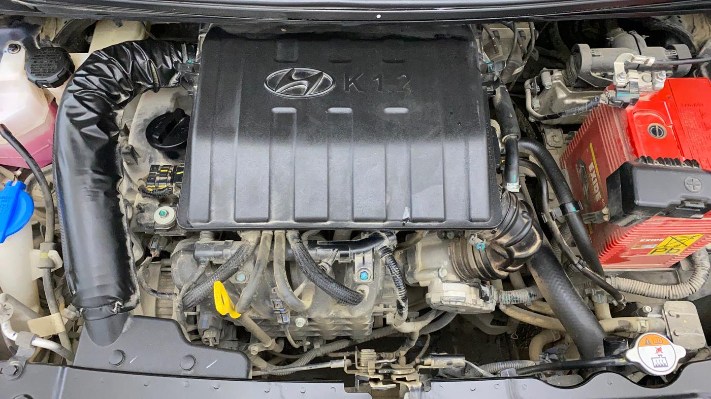 2024 Hyundai AURA SX 1.2 CNG, CNG, Manual, 7,796 km, Engine View