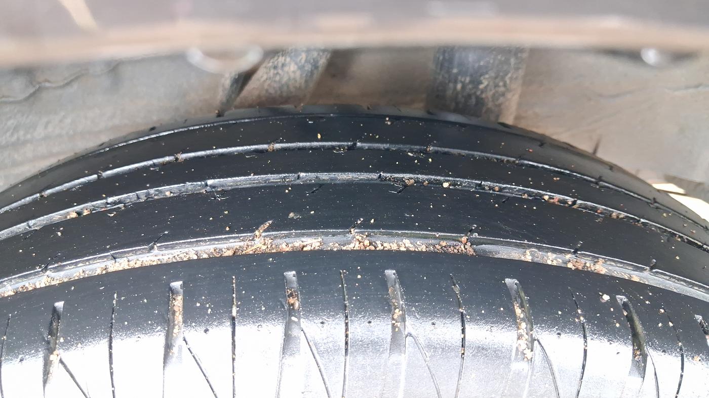 2021 Honda Amaze 1.2L I-VTEC VX, Petrol, Manual, 63,102 km, Left Rear Tyre Tread